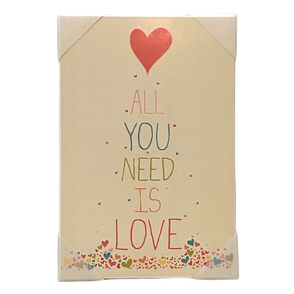 ‘All you need is Love’ Rectangle Art Print Frame